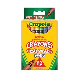 Crayon Crayola Jumbo Triangular X 12