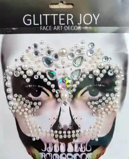 Catrina Piedras Faciales Maquillaje Disfraz