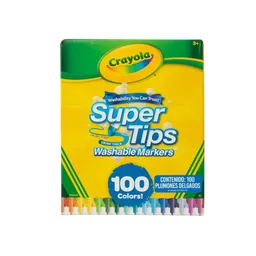 Plumon Crayola Lavable Super Tips X 100