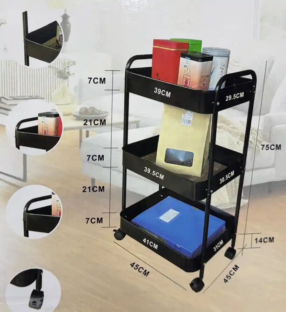 Organizador Multifuncional 3 Niveles