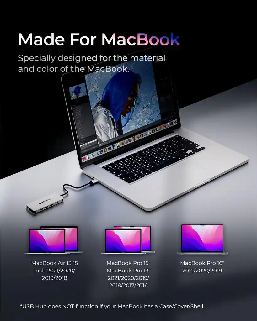 Hub Usb C 12 En 1 Con Hdmi, Estación De Acoplamiento Usb C Para Macbook, Portátiles Y Dispositivos Tipo C, Adaptador Multipuerto Ethernet Con Lector De Tarjetas Tf/sd Y Puerto De Audio