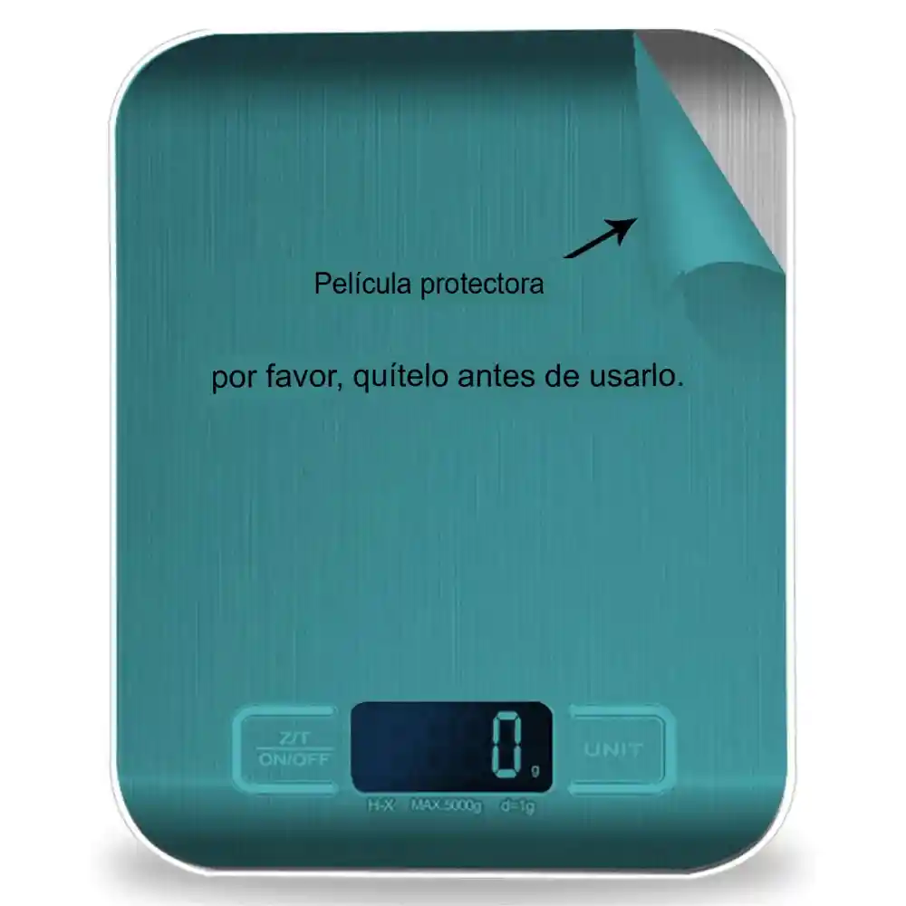 Gramera Digital De Cocina Balanza 5000g 5kg Led