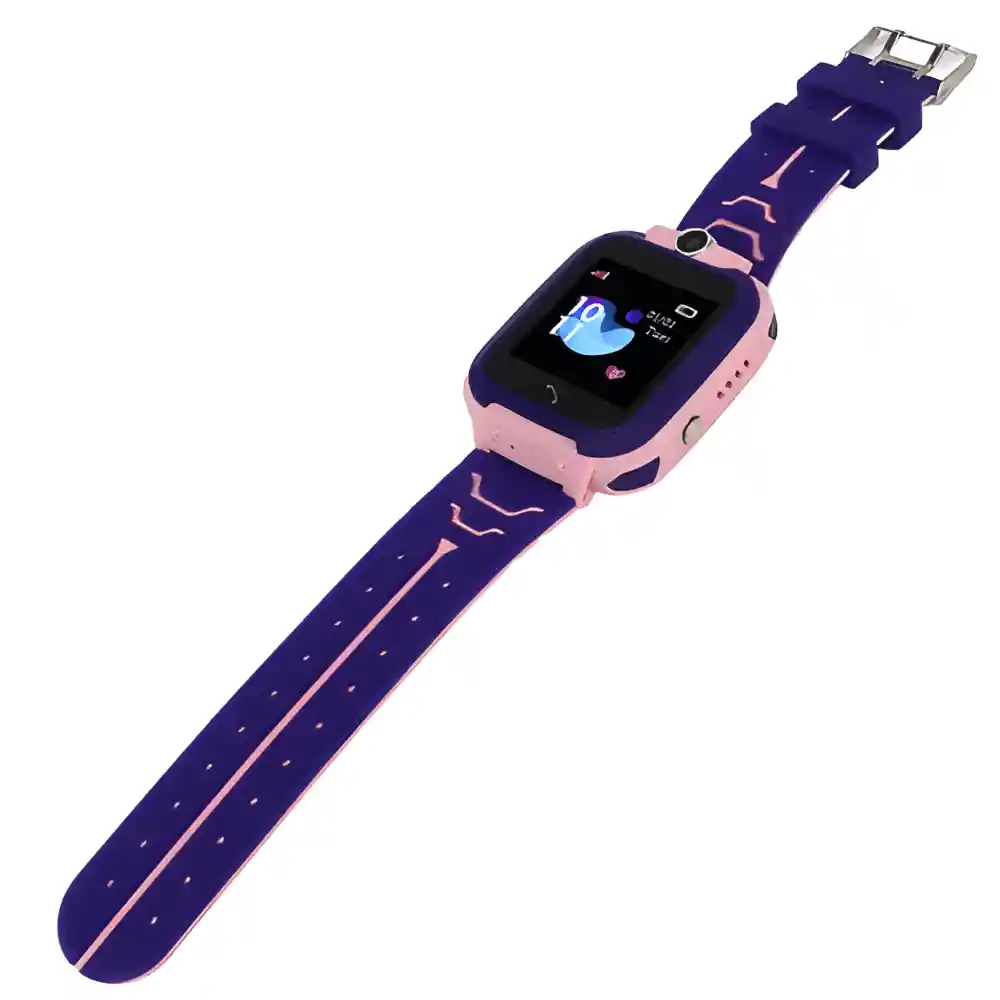 Reloj Inteligente Infantil Seguridad Juegos Llamadas Pantalla Tactil Rosa