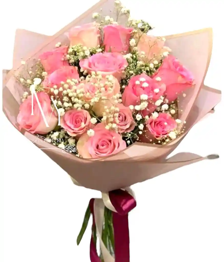 Flores Rosadas X24 Rosadas