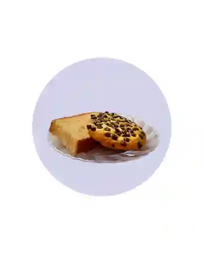 Combo Mantecada Y Galleta Chip De Chocolate