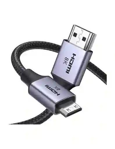 Cable Hdmi 2.1 Ugreen 2m 48gbps, 8k@60hz Y 4k@120hz, Earc Hdr Dinámico