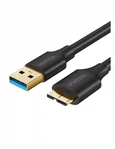 Cable Ugreen Usb 3.0 A Micro B Para Disco Duro Externo 1m - Transferencia 5gbps
