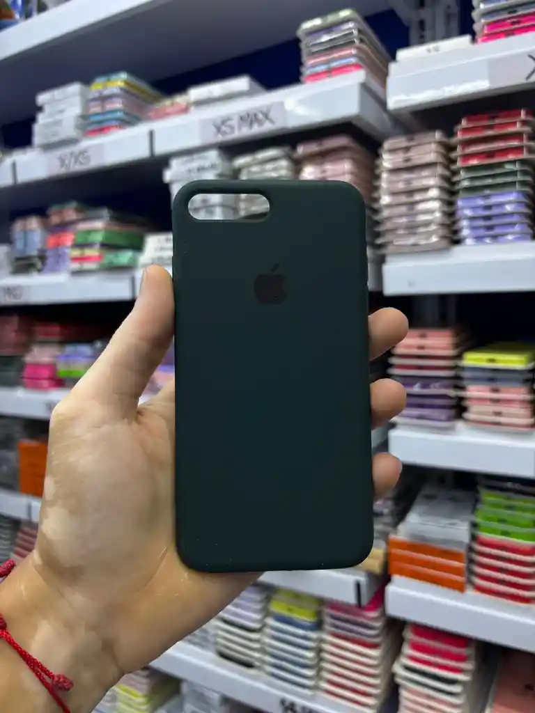 Iphone 6 Plus | Color Verde Dark | Silicone Case | Rigido | Carcasa Protectora | Antihumedad