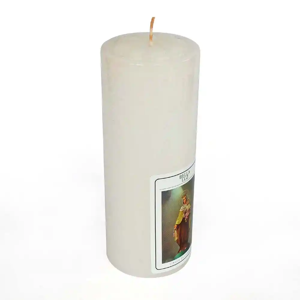 Velon Bella Luz N6 7x17cm Blanco 740 Gr Parafina