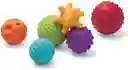 Juego Pelotas Sensoriales Para Bebe 6 Piezas Colores Niños