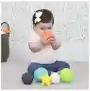 Juego Pelotas Sensoriales Para Bebe 6 Piezas Colores Niños