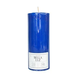 Velon Bella Luz N6 7x17cm Azul 740 Gr Parafina N6a