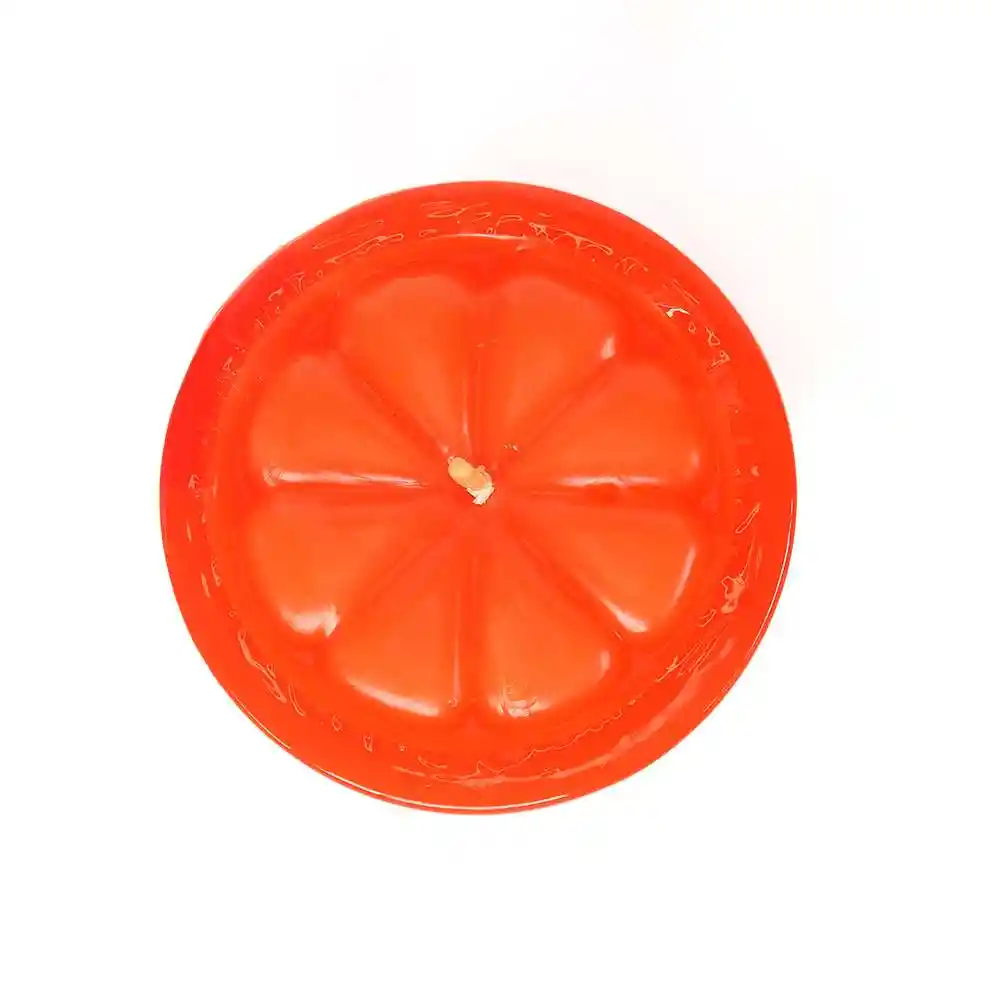 Velon Bella Luz N6 7x17cm Naranja 740 Gr Parafina