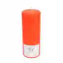 Velon Bella Luz N6 7x17cm Naranja 740 Gr Parafina