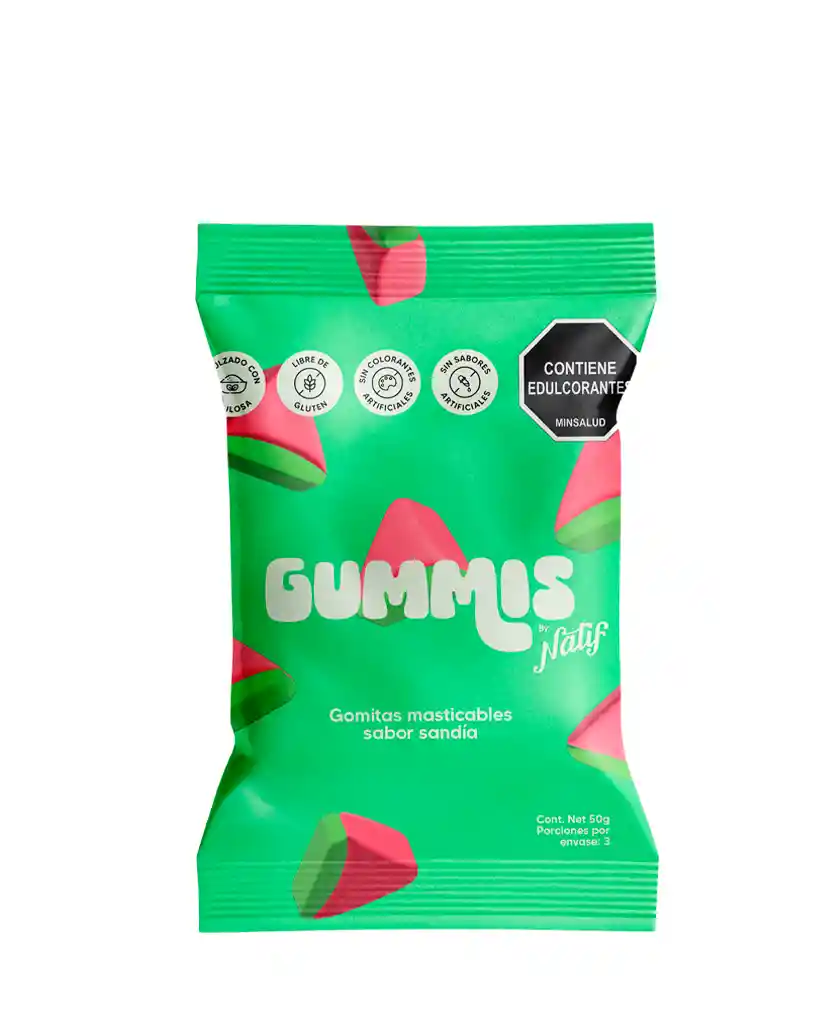 Gummis De Sandía Natif 30 Gr