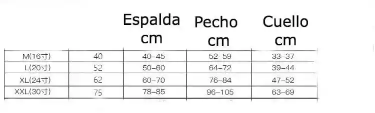 Impermeable Para Perros Talla L