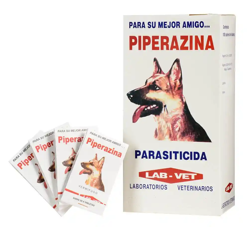 Piperazina Sobre 6 Tab