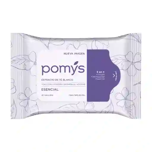 Toallitas Húmedas Desmaquilladoras Pomys – Con Extracto De Té Blanco 🍃