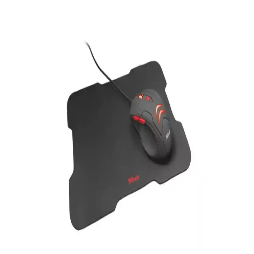 Combo 2en1 Trust Ziva Mouse + Padmouse