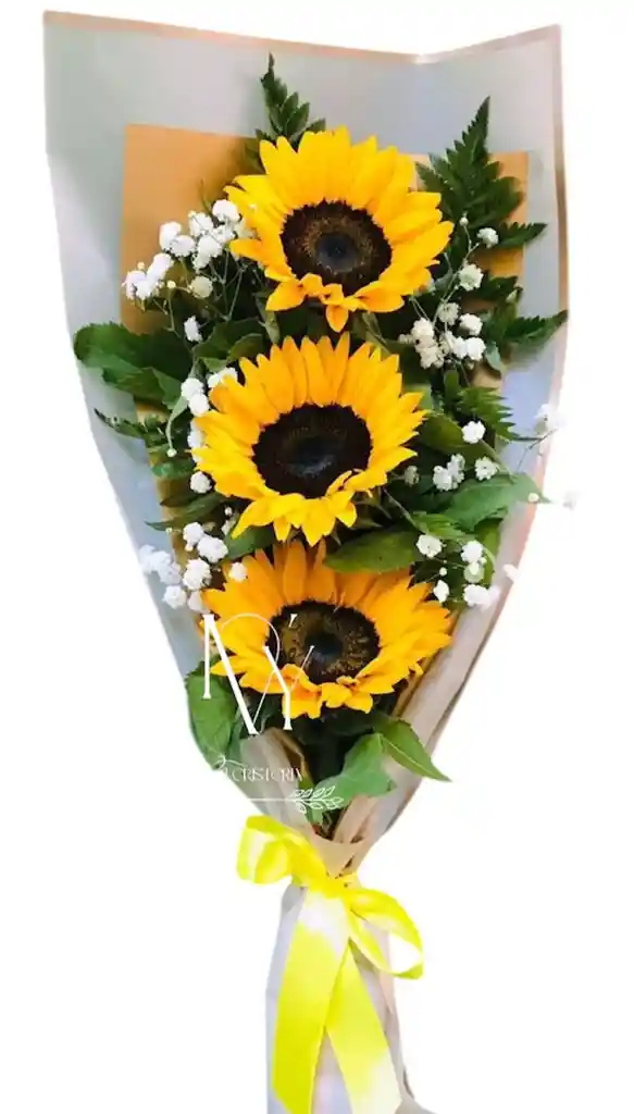 Flores Girasoles X3