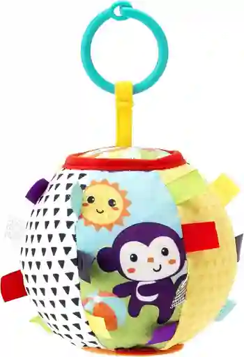 Juego Pelota Bebé Sensorial Texturas Y Espejo Motricidad