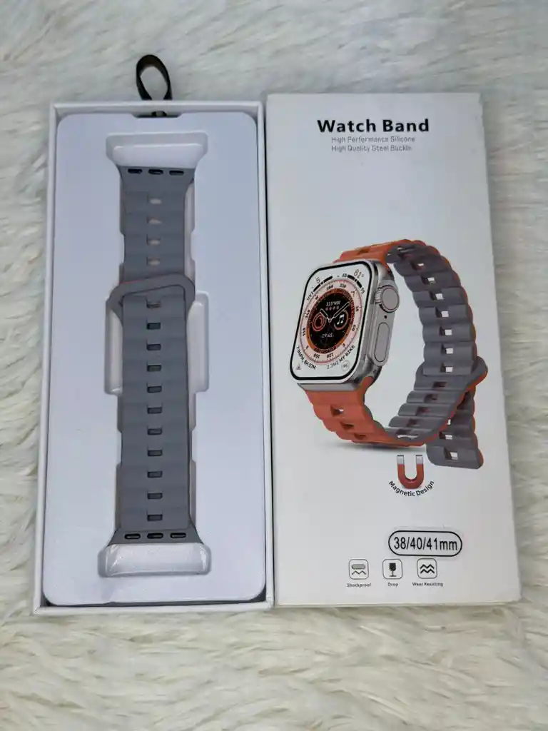 Manilla Apple Watch 38-40-41mm Imantada / 2 Colores Al Girarla