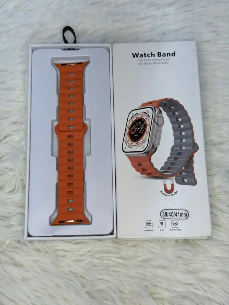 Manilla Apple Watch 38-40-41mm Imantada / 2 Colores Al Girarla