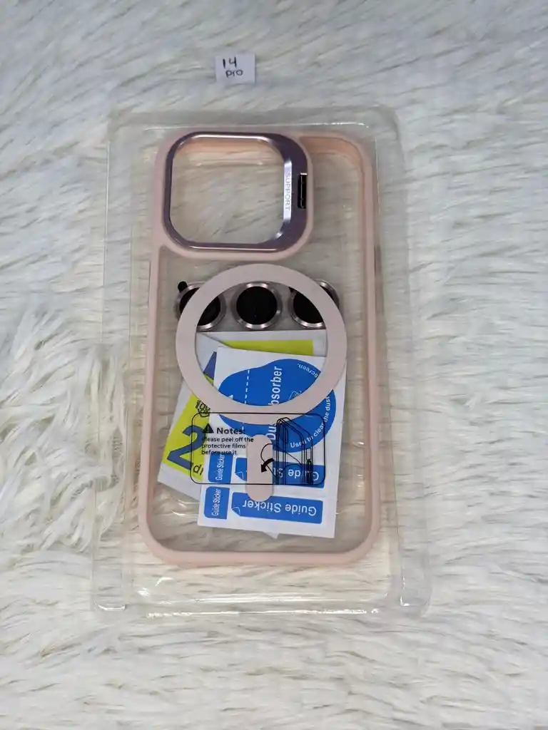 Forro Iphone 14 Pro Magsafe - Borde Color