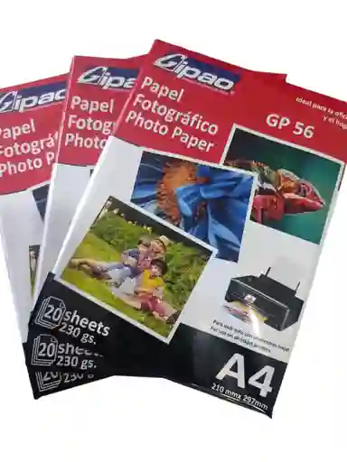 Papel Fotografico A4 230gs