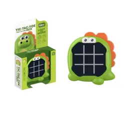 Juego De Mesa Triqui Tic Tact 2 En 1 Dinosaurio Estrategia