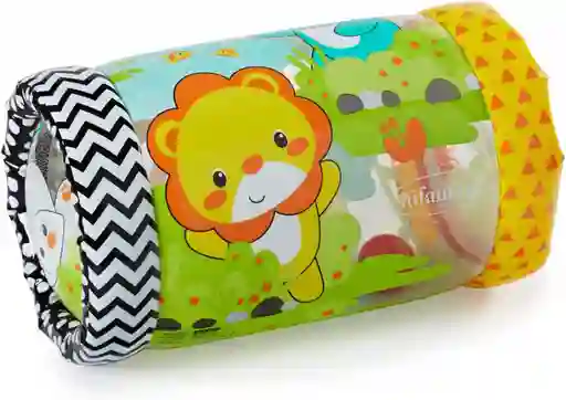 Rodillo Para Bebé Inflable Animales Sonajero Estimulación