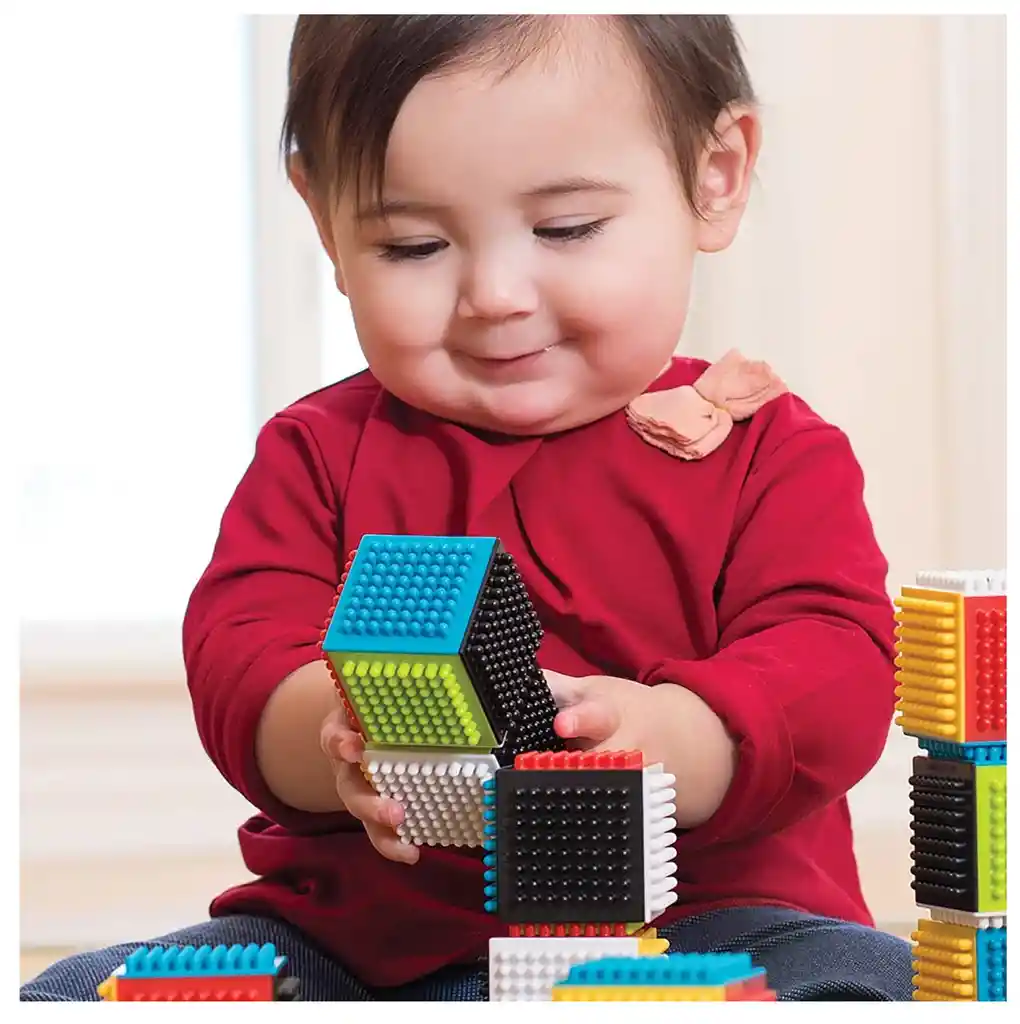 Bloques De Construcción Sensoriales Texturas Estimulación