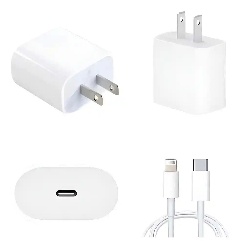 Cargador Iphone 25 W Lightning