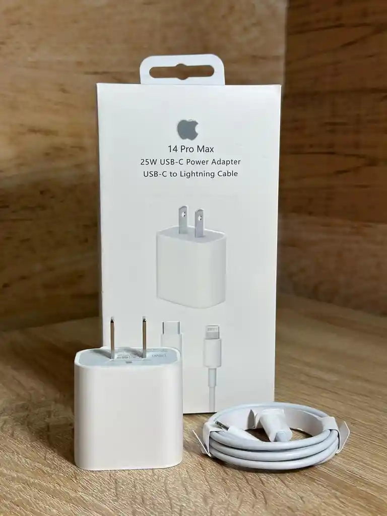 Cargador Iphone 25 W Lightning