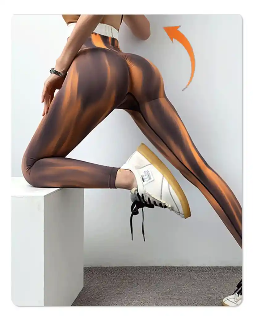 Leggings Sin Costuras Tie Dye