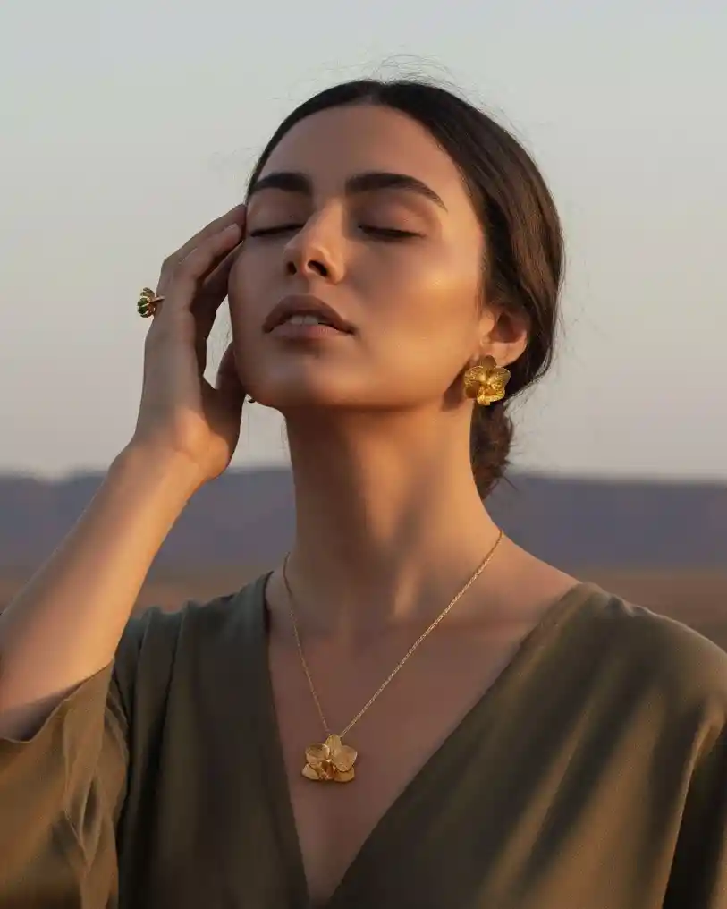 Collar Orquidea Phalaenopsis Baby