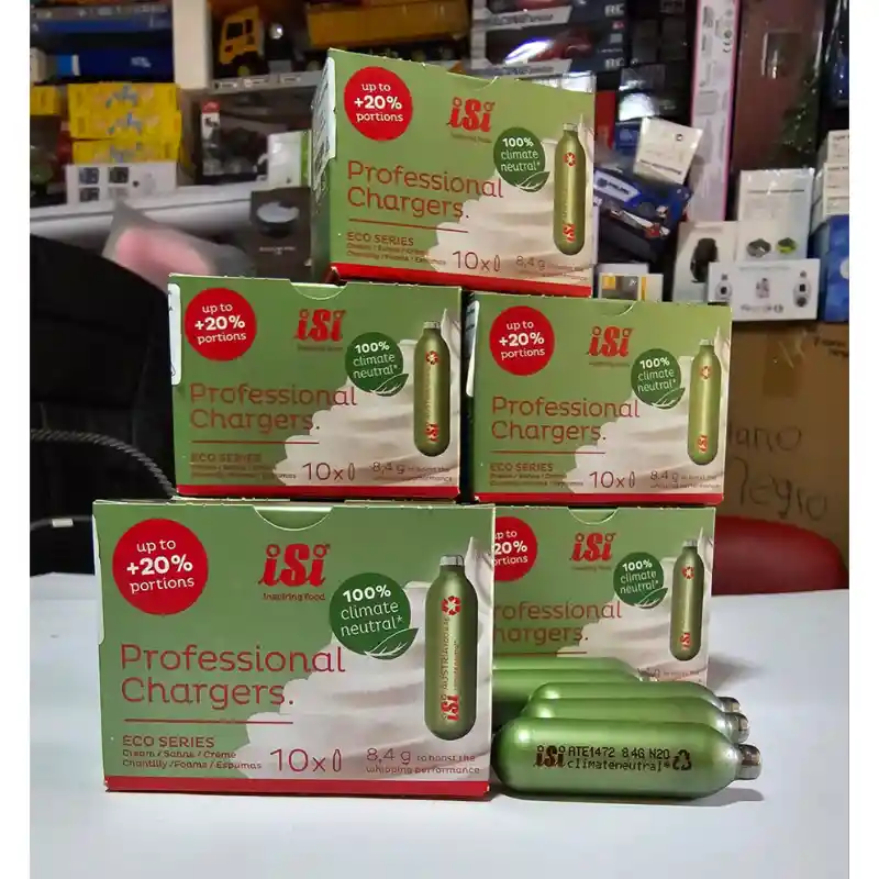 Capsulas Profesionales Isi Crema Chantilly X10