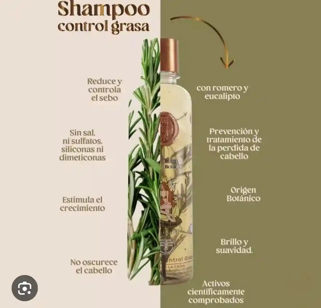 Shampoo Romero Ritual Botanico