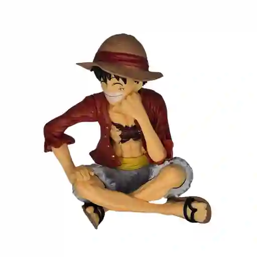Figura Luffy Sentado - One Piece