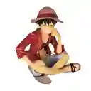 Figura Luffy Sentado - One Piece