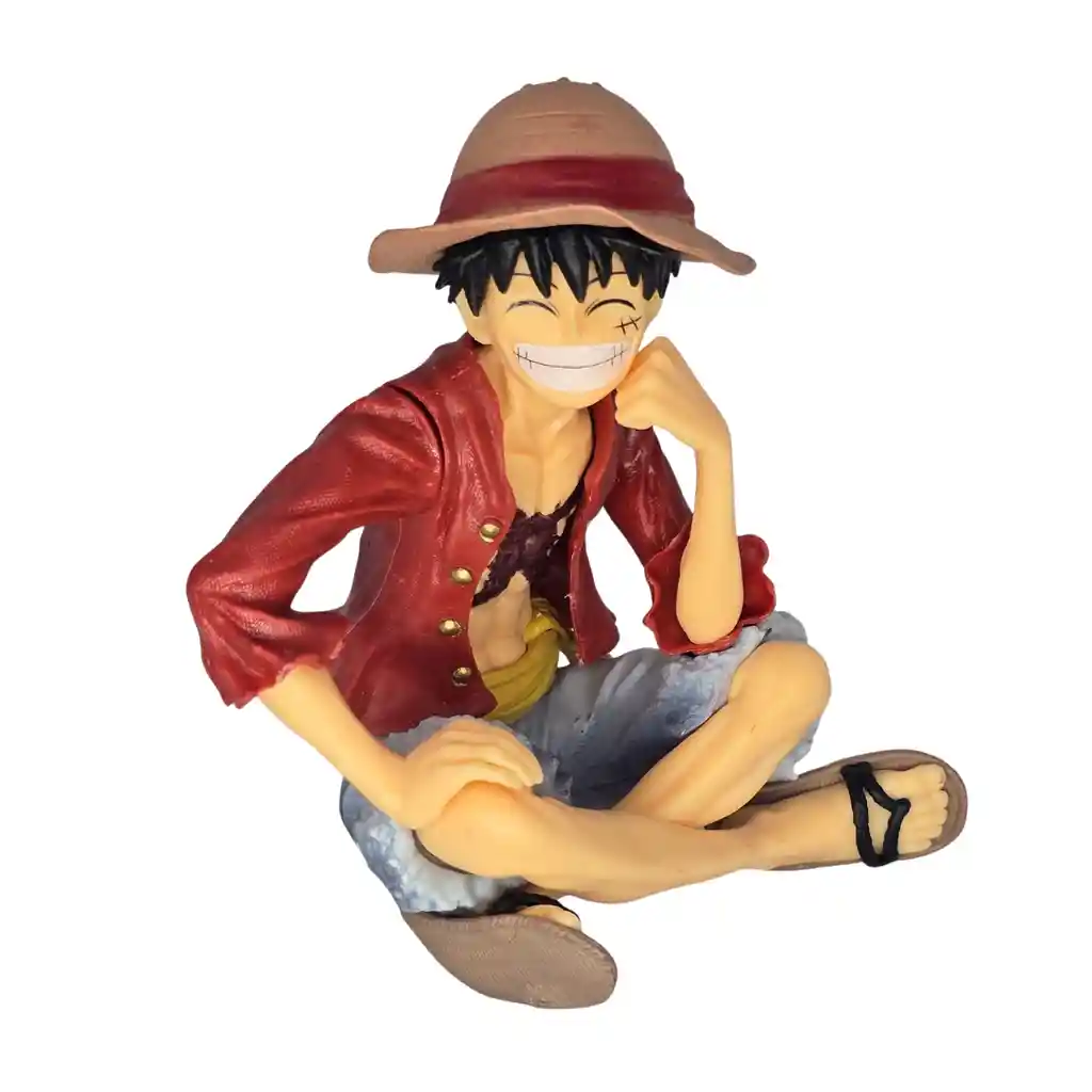 Figura Luffy Sentado - One Piece