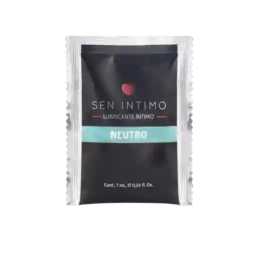 Lubricante Neutro Base Agua Sen Intimo 7ml - Confort Íntimo, Preservativos Y Juguetes