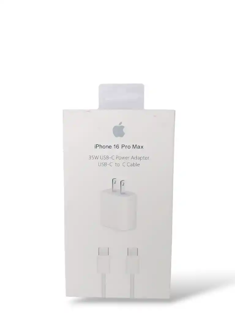 Cargador Iphone 16 Pro Max 35w