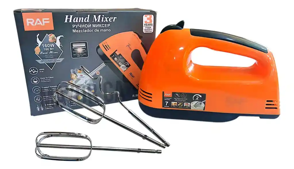 Batidora De Mano 7 Velocidades 160w Raf