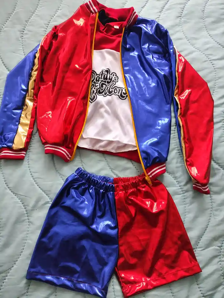 Disfraz Harley Quinn Niña Talla 10