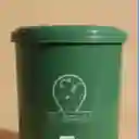 Papelera Caneca Pedal 13 Litros Estilo Hogar Baño Reglamentaria Verde