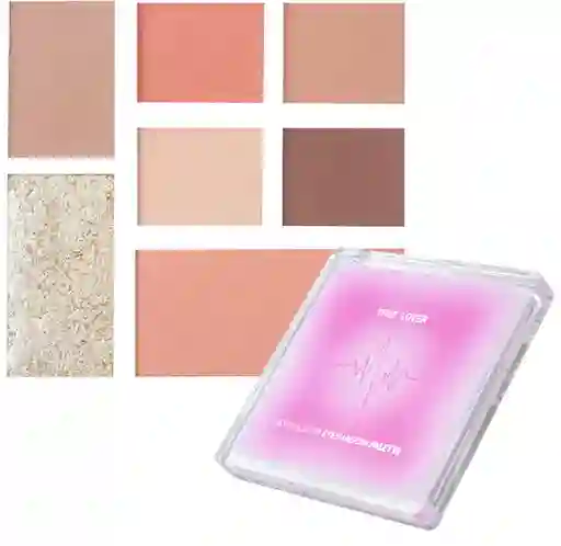 Paleta De Sombra 7 Tonos Alheli True Lover