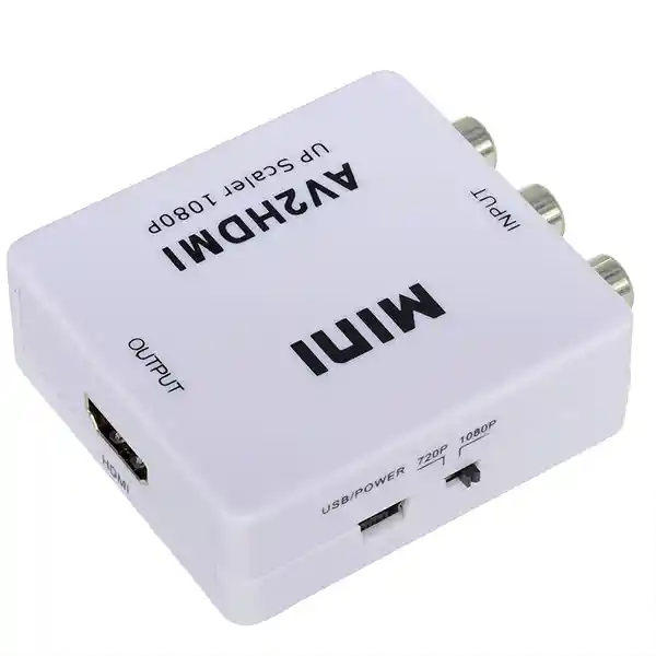 Caja Convertidora Rca A Hdmi