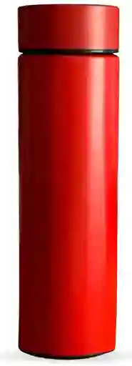Termo Led 500ml Acero Inoxidable Pantalla Temperatura Rojo
