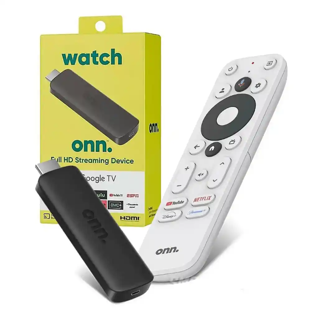 Onn Tv 2k Fhd Streaming Stick Google Tv Certificado Apps Comando Por Voz Google Assistant